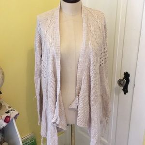Cream cardigan